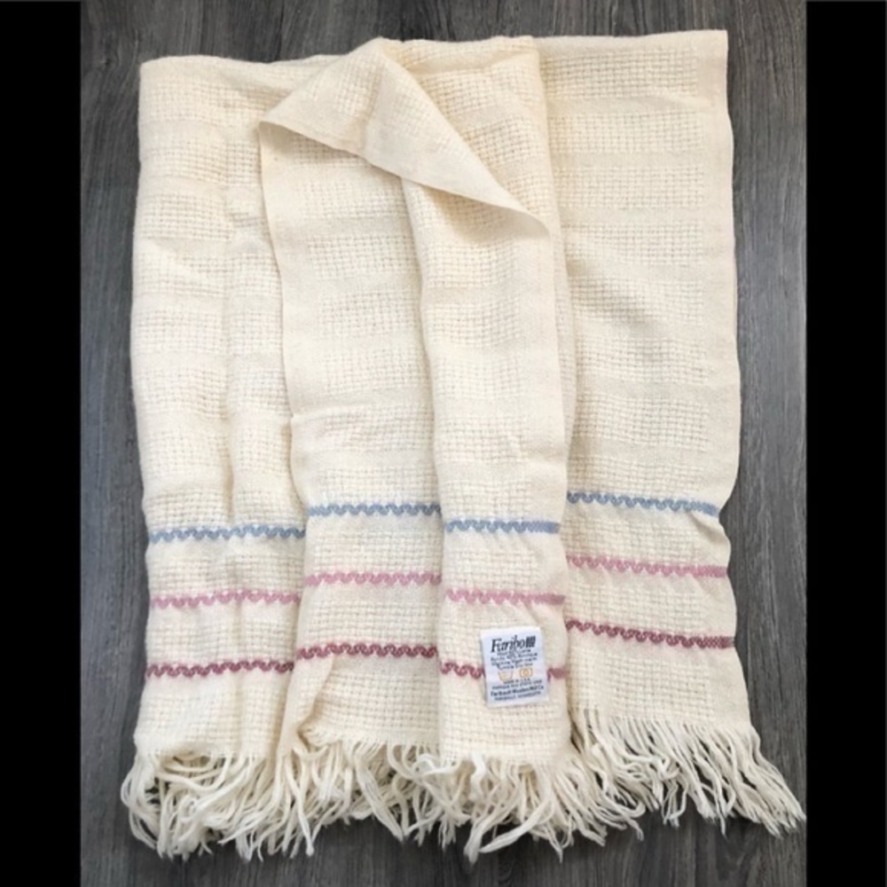 Faribo Wool Throw Blanket